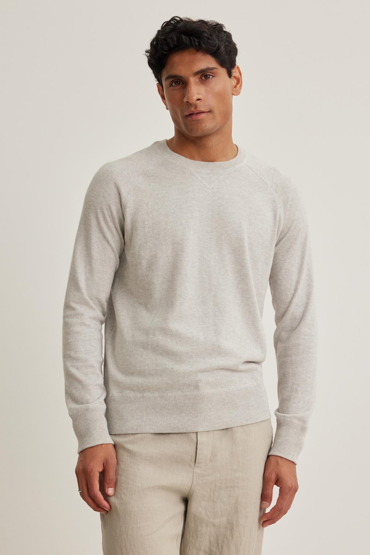 Velvet Dario Cotton Cashmere Sweater / Heather Grey - nineNORTH | Men's & Women's Clothing Boutique