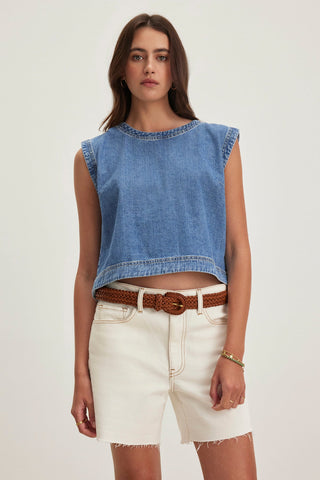 Velvet Loren Denim Top / Indigo - nineNORTH | Men's & Women's Clothing Boutique