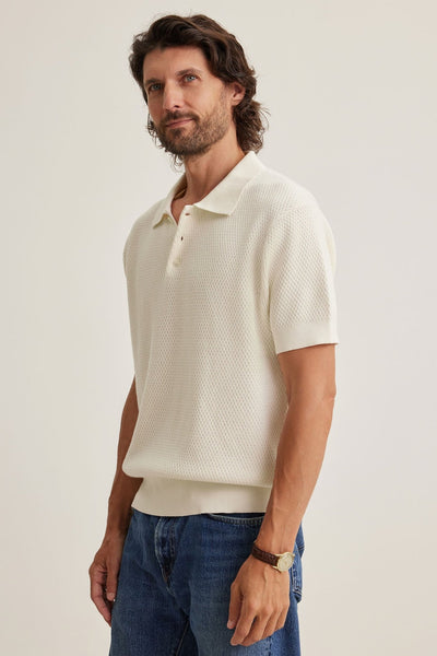Velvet Lowell Polo / Cream - nineNORTH | Men's & Women's Clothing Boutique