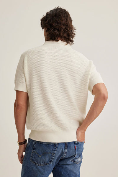 Velvet Lowell Polo / Cream - nineNORTH | Men's & Women's Clothing Boutique